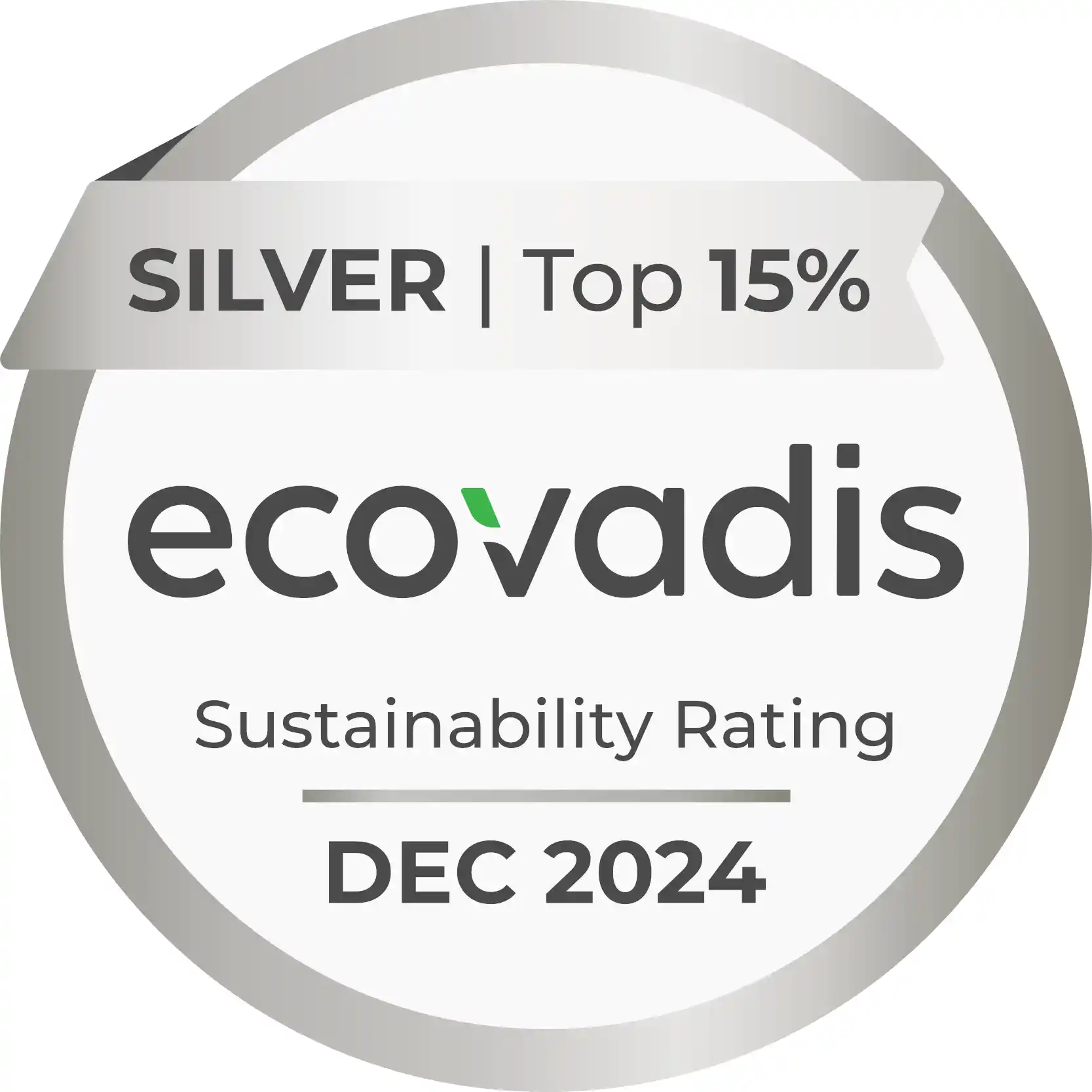 Ecovadis Silver Medal 11zon